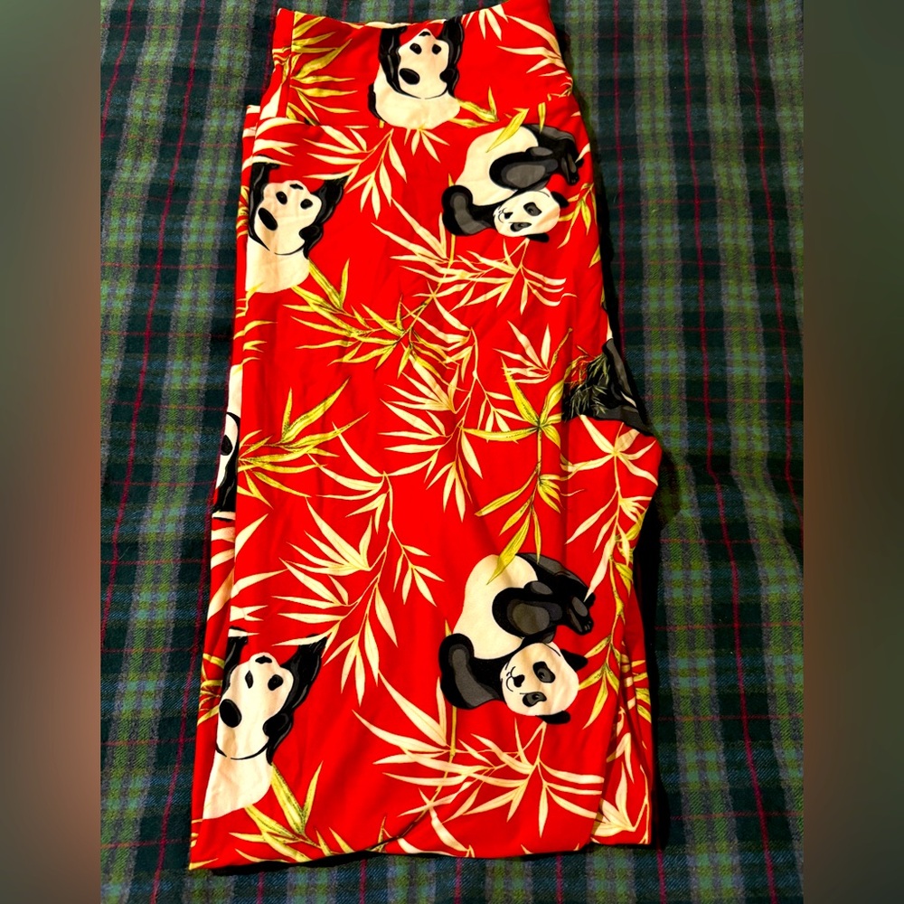 Panda Leggings Lularoe Tall and Curvy